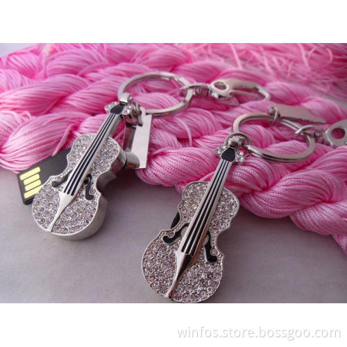 Metal Violin USB Flash Driver